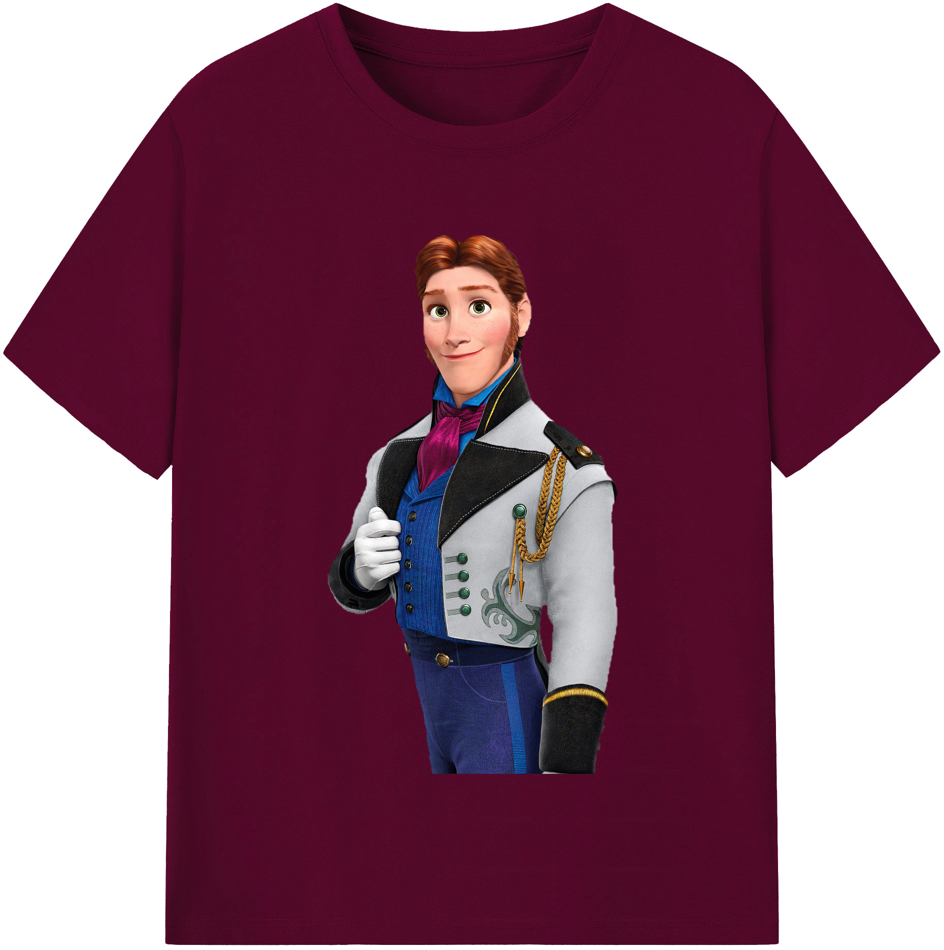 （画像用） アナと雪の女王 アンナ エルサ Frozen Anna Elsa レディースカジュアルプリントTシャツ（綿100％）